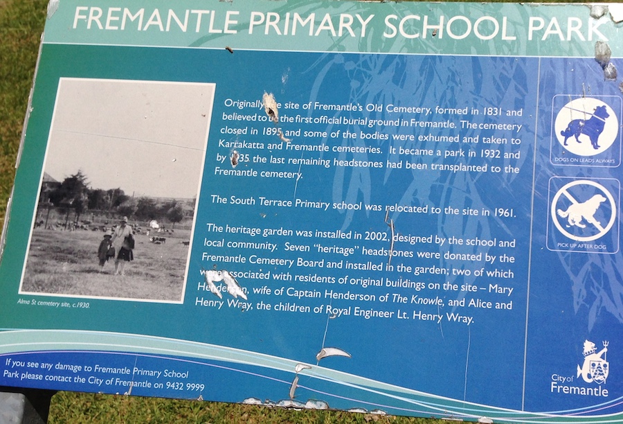 FPS Park sign