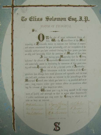 Solomon Certificate